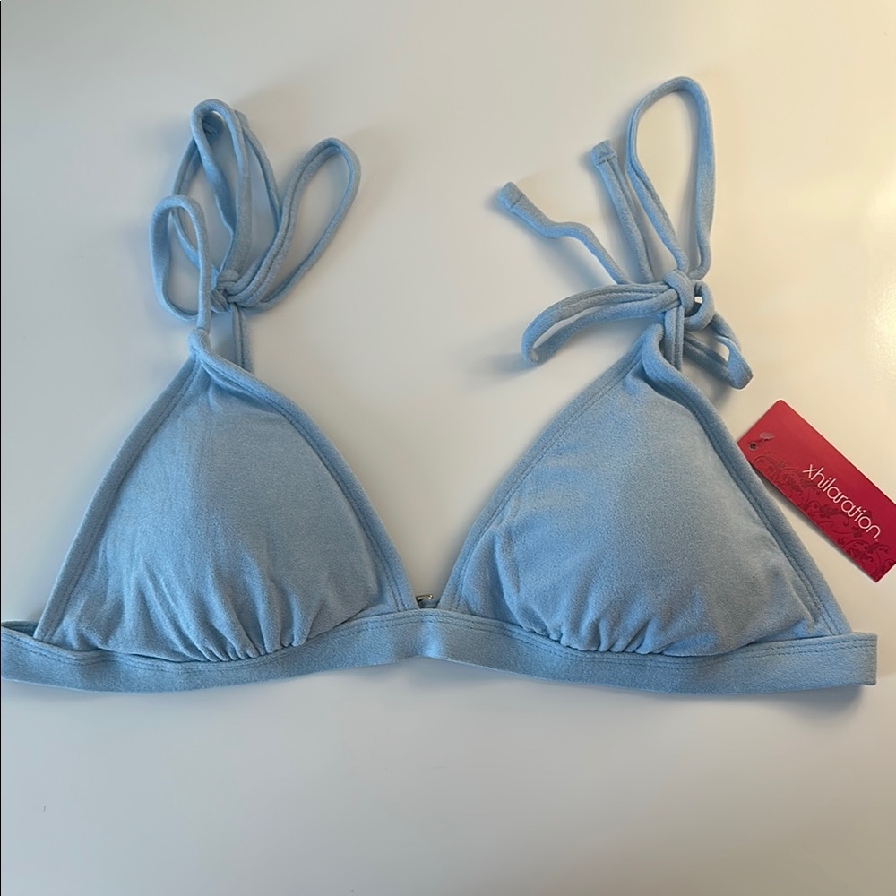 Xhilaration Sky Blue Bikini Top